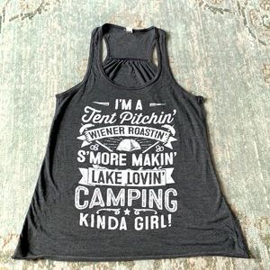 Camping Racerback Tank